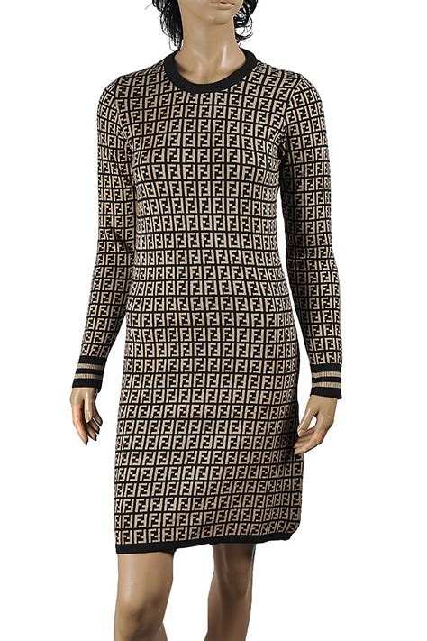 dresses by fendi|Fendi sleeve oversized dress.